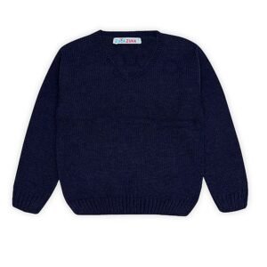 Blusa decote V tricot Infantil masculino