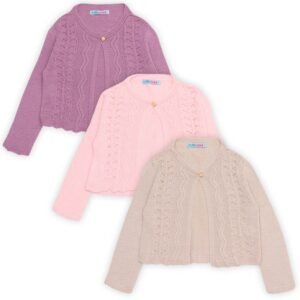 Bolerinho de tricot infantil